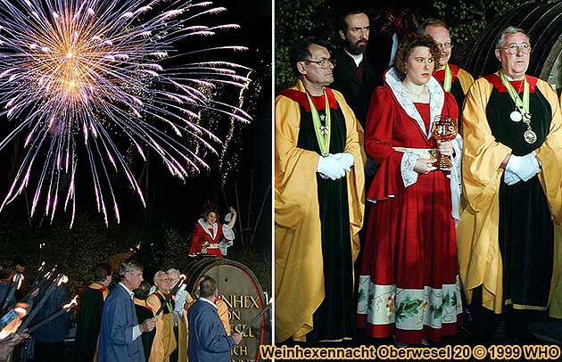 Weinhexennacht in Oberwesel am Rhein