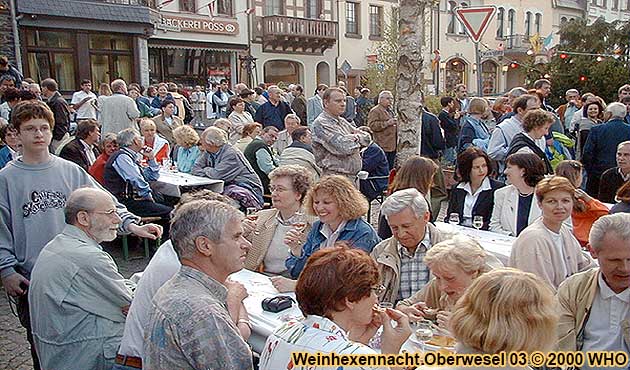 Weinhexennacht in Oberwesel am Rhein