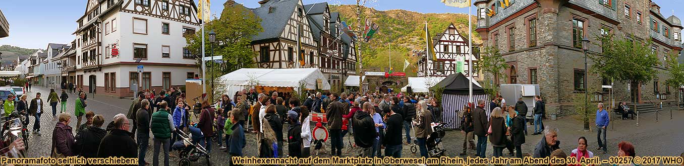 Weinhexennacht in Oberwesel am Rhein