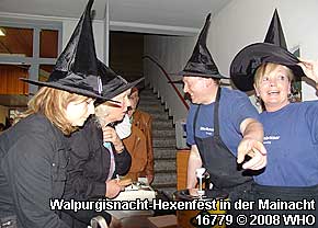 Walpurgisnacht Hexenfest in der Mainacht