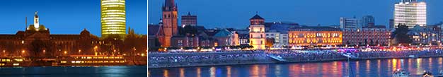 Rheinschifffahrt ab D�sseldorf Tanz in den Mai